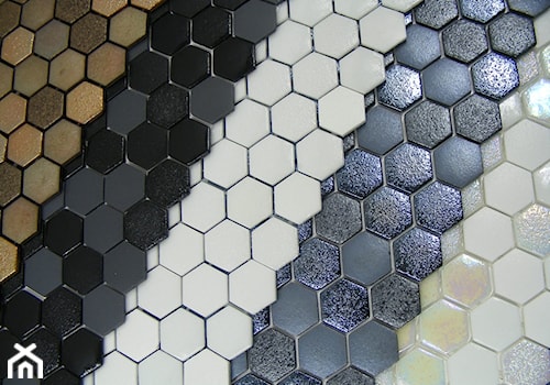 Mozaiki heksagonalne szklane - zdjęcie od MMWCraft