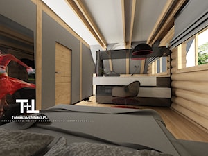 Projekt sypialni - zdjęcie od Tobiasz Architekci