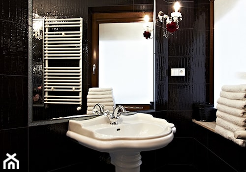 Przykładowe realizacje - Mała łazienka, styl glamour - zdjęcie od Golden Point