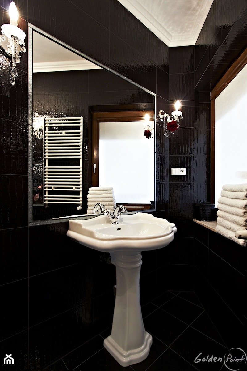 Przykładowe realizacje - Mała łazienka, styl glamour - zdjęcie od Golden Point