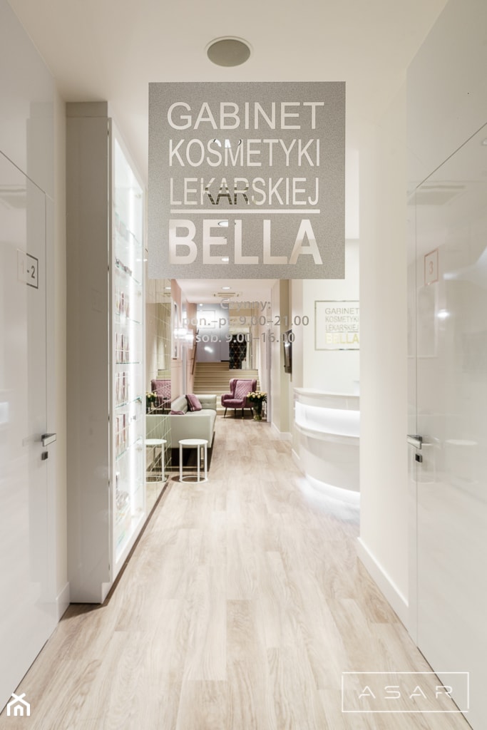Gabinet Kosmetyczny Bella Warszawa - Wnętrza publiczne, styl glamour - zdjęcie od ASAR projekt