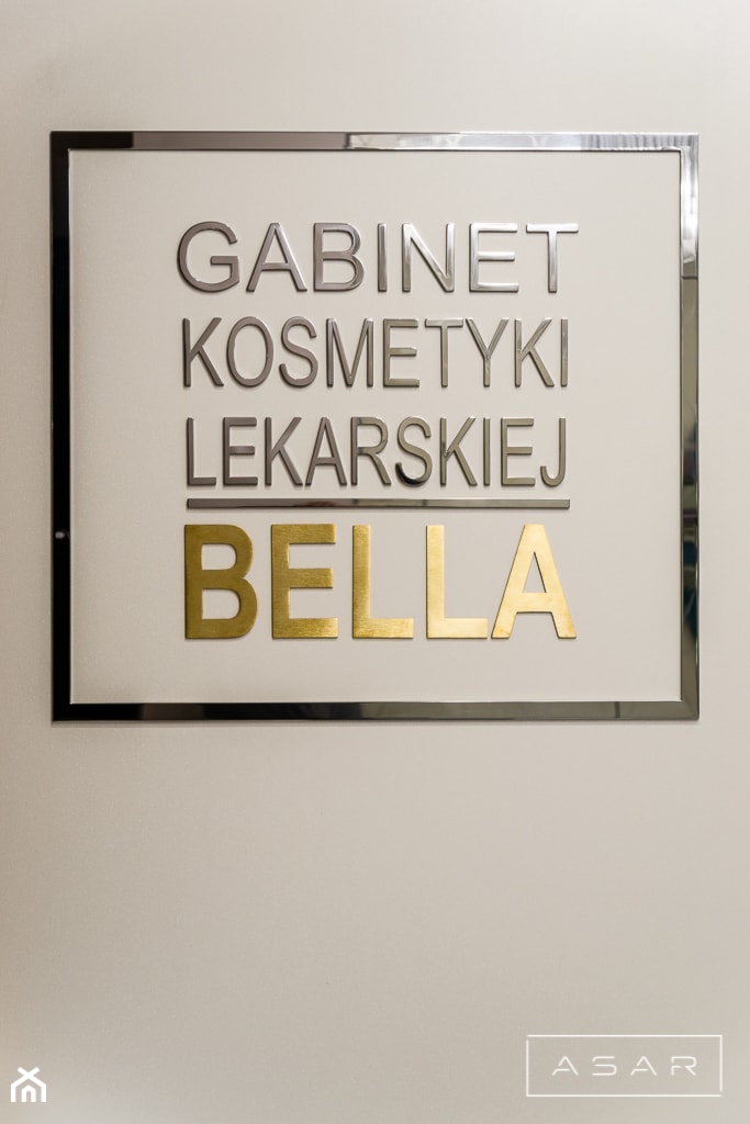 Gabinet Kosmetyczny Bella Warszawa - Wnętrza publiczne, styl nowoczesny - zdjęcie od ASAR projekt