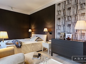 Apartament Gdańsk II - Sypialnia, styl nowoczesny - zdjęcie od ASAR projekt