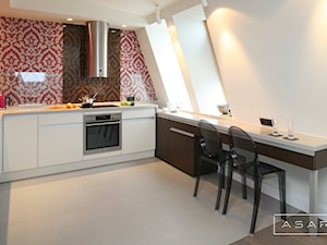 Apartament Sopot I - Kuchnia, styl nowoczesny - zdjęcie od ASAR projekt