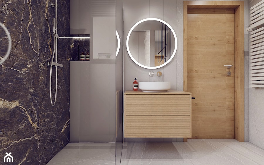 BW Bathroom - Łazienka, styl nowoczesny - zdjęcie od NORMY
