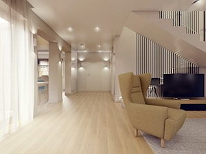 S Family - Średni beżowy salon, styl nowoczesny - zdjęcie od NORMY