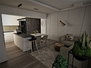 Apartament, część dzienna. - zdjęcie od Fossil Studio