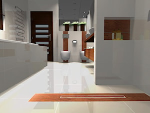 Pokój kąpielowy dla dwojga - Łazienka, styl nowoczesny - zdjęcie od deSIGNum studio kreacji