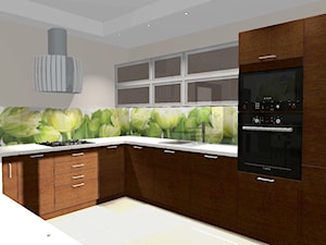 Dom rodzinny 3-poziomowy - Kuchnia, styl nowoczesny - zdjęcie od deSIGNum studio kreacji