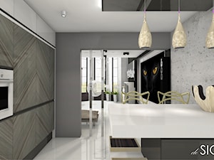 Dom na rozdrożu - Kuchnia, styl nowoczesny - zdjęcie od deSIGNum studio kreacji