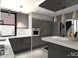 Dom na rozdrożu - Kuchnia, styl nowoczesny - zdjęcie od deSIGNum studio kreacji