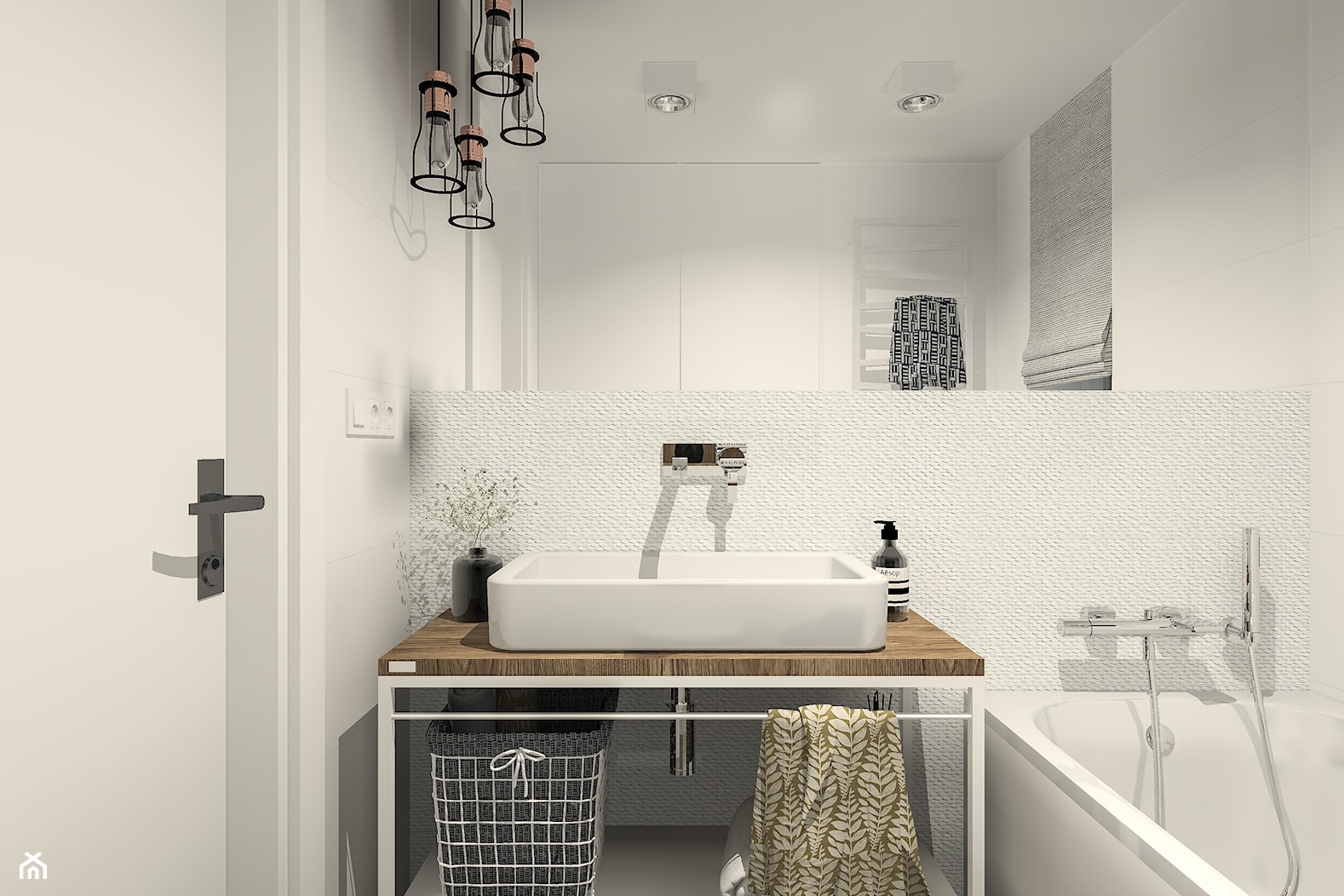 Sypialnia, łazienka Londyn - zdjęcie od MO Architekci - Homebook