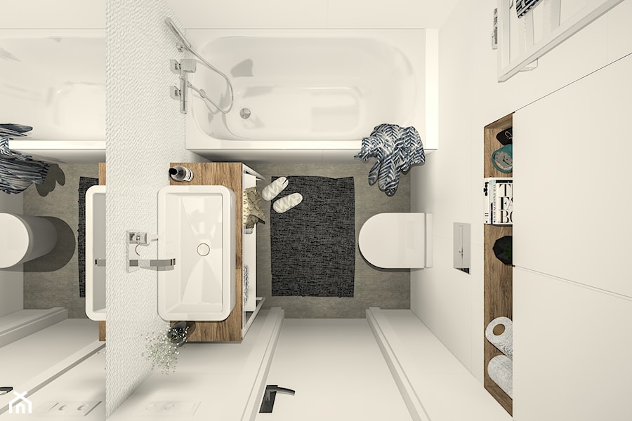 Sypialnia, łazienka Londyn - zdjęcie od MO Architekci