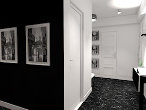 mieszkanie 70m2 - Hol / przedpokój, styl nowoczesny - zdjęcie od Olga Ścibior Projektowanie Wnętrz