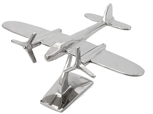 Metalowy samolot dekoracyjny - zdjęcie od Hoffland-deko