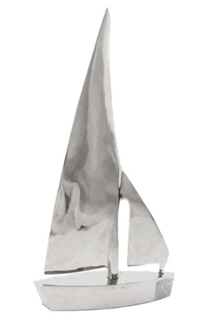 Dekoracyjna metalowa łódka - zdjęcie od Hoffland-deko - Homebook