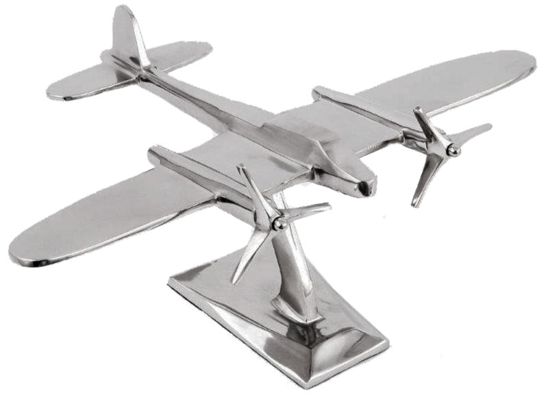 Metalowy samolot dekoracyjny - zdjęcie od Hoffland-deko - Homebook