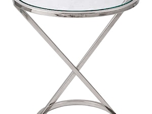 Stolik metalowy, stolik szklany - zdjęcie od Hoffland-deko