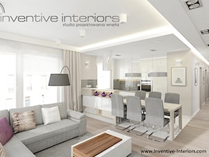 Inventive Interiors - Projekt mieszkania 95m2 - Kuchnia, styl nowoczesny - zdjęcie od Inventive Interiors