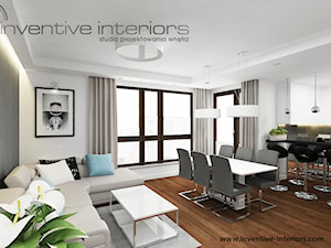 Inventive Interiors - Mieszkanie z fototapetą w łazience