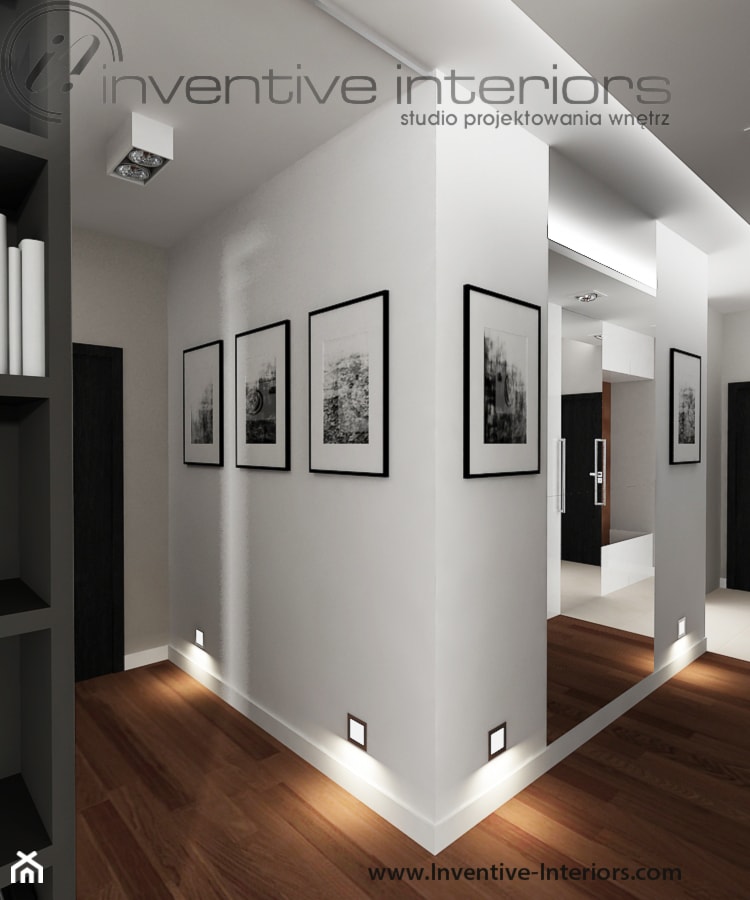 Korytarz w mieszkaniu - zdjęcie od Inventive Interiors - Homebook