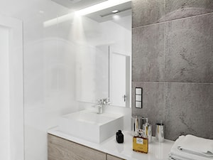 Inventive Interiors - Męskie mieszkanie z betonem - Łazienka, styl minimalistyczny - zdjęcie od Inventive Interiors