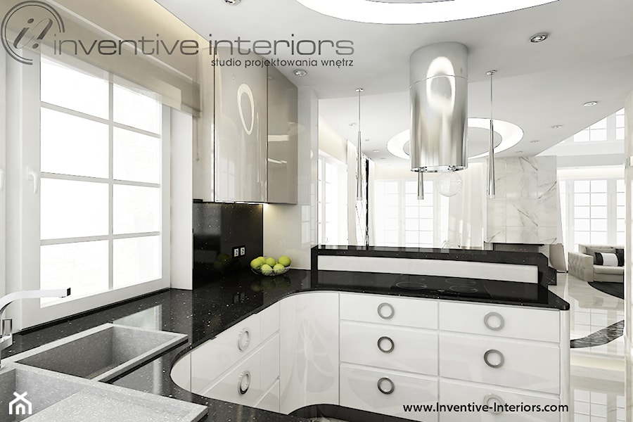 Inventive Interiors - Projekt ekskluzywnego domu - Kuchnia, styl nowoczesny - zdjęcie od Inventive Interiors