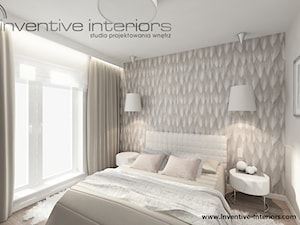 Inventive Interiors - Projekt mieszkania 95m2 - Sypialnia, styl nowoczesny - zdjęcie od Inventive Interiors