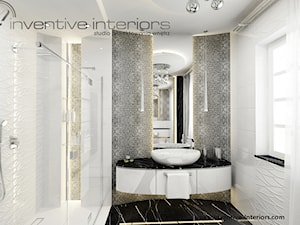 Inventive Interiors - Projekt ekskluzywnego domu - Łazienka, styl nowoczesny - zdjęcie od Inventive Interiors