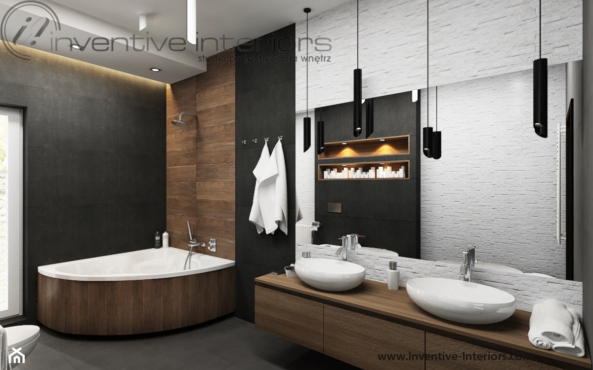 Inventive Interiors - projekt łazienki - zdjęcie od Inventive Interiors - Homebook