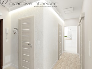 Inventive Interiors - Jasne mieszkanie 46m2 - Hol / przedpokój, styl nowoczesny - zdjęcie od Inventive Interiors