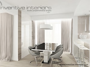 Inventive Interiors - Projekt domu 150m2 - Jadalnia, styl nowoczesny - zdjęcie od Inventive Interiors