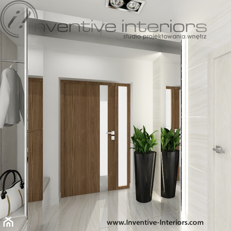 Inventive Interiors - Projekt domu 150m2 - Hol / przedpokój, styl nowoczesny - zdjęcie od Inventive Interiors