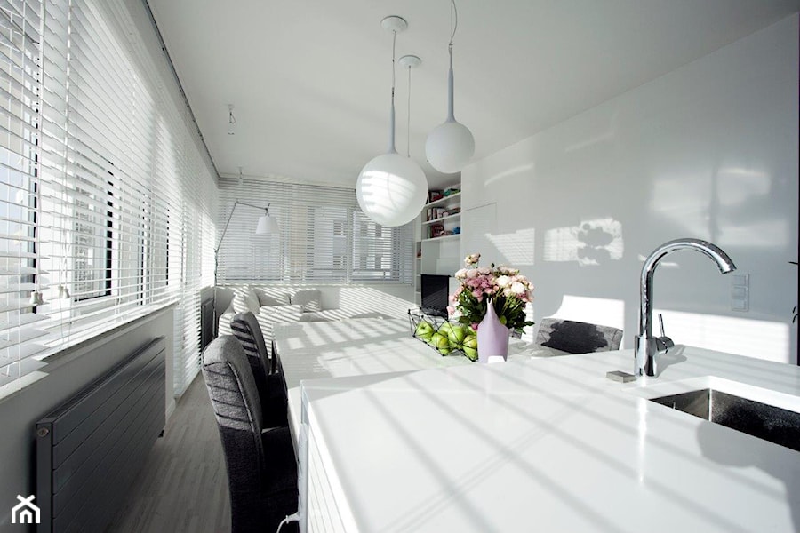 mieszkanie 57m2 - Kuchnia - zdjęcie od KREACJA PRZESTRZENI Anna Matuszewska-Janik