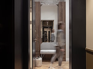 Apartament 57m2 - Hol / przedpokój, styl nowoczesny - zdjęcie od KREACJA PRZESTRZENI Anna Matuszewska-Janik