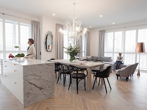 apartament - Poznań/centrum - Salon - zdjęcie od KREACJA PRZESTRZENI Anna Matuszewska-Janik