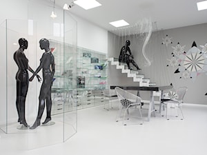 showroom SZKŁOKONCEPT - Wnętrza publiczne, styl nowoczesny - zdjęcie od KREACJA PRZESTRZENI Anna Matuszewska-Janik