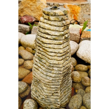 Fontanna monolit frezowany zielony - zdjęcie od Kamienie naturalne Chrobak - Homebook