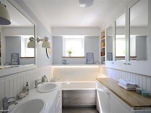Pastelowa łazienka - zdjęcie od Magdalena Sobula Pracownia Projektowa Pe2