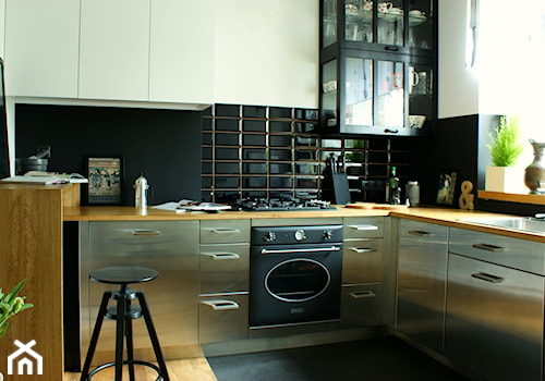 Kuchnia w stylu industrialnym - zdjęcie od Magdalena Sobula Pracownia Projektowa Pe2