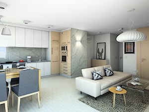 Mieszkanie w stylu skandynawskim - zdjęcie od Magdalena Sobula Pracownia Projektowa Pe2