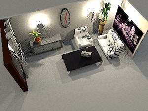 wnętrza mieszkalne - salon - Salon, styl glamour - zdjęcie od NEW DESIGN