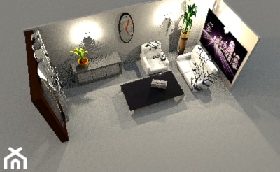 wnętrza mieszkalne - salon - Salon, styl glamour - zdjęcie od NEW DESIGN