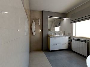 łazienka w szarościach 5 - zdjęcie od archidecco