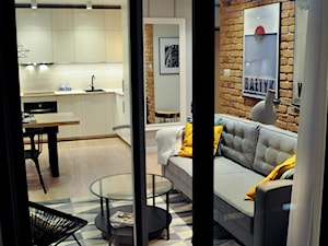 Mieszkanie przeznaczone na sprzedaż - Salon, styl nowoczesny - zdjęcie od NMagdalena
