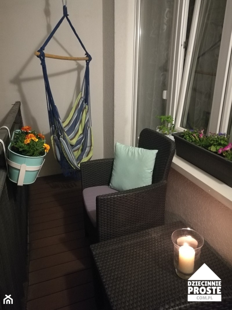 balkon po metamorfozie - zdjęcie od Dziecinnieproste