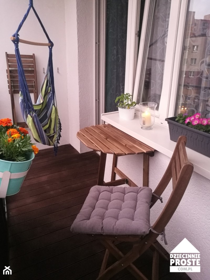 Balkon po metamorfozie - zdjęcie od Dziecinnieproste