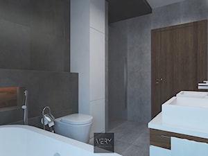 Klimatyczna łazienka Dominiki i Mateusza - Łazienka - zdjęcie od VERY Interior Design - Projektowanie Wnętrz