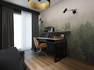 Wersja 1 | Biuro - zdjęcie od VERY Interior Design - Projektowanie Wnętrz