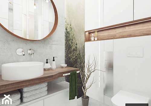 Toaleta na parterze | Os. Celtyckie | Kalisz - zdjęcie od VERY Interior Design - Projektowanie Wnętrz